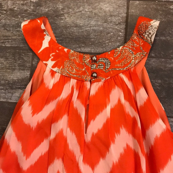 Milly Gorgeous silk tunic top - Picture 3 of 5